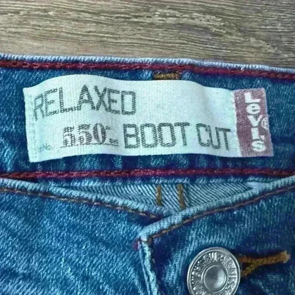 Levi Relaxed Classic 550 Bootcut 6M/28 Style#: 155523101 - Picture 13 of 14